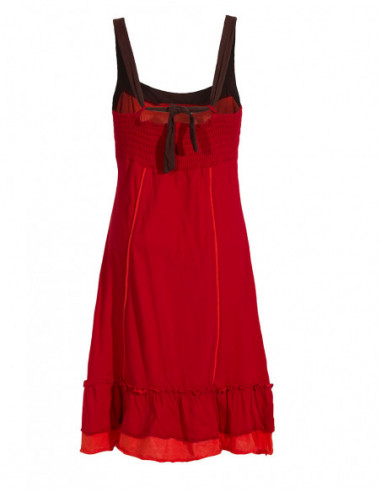 Robe courte coton