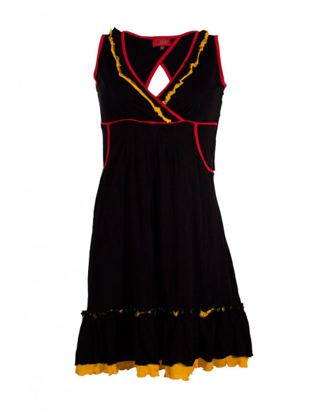 Knitted cotton dress