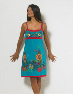 Dress cotton voile 98%...