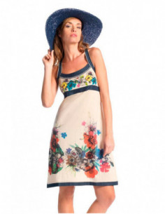 Dress cotton voile 98%... 2