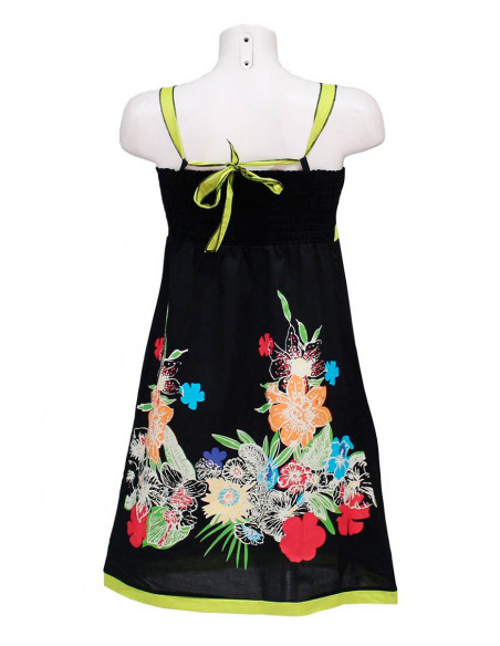 Dress cotton voile 98% cotton 2 % spande