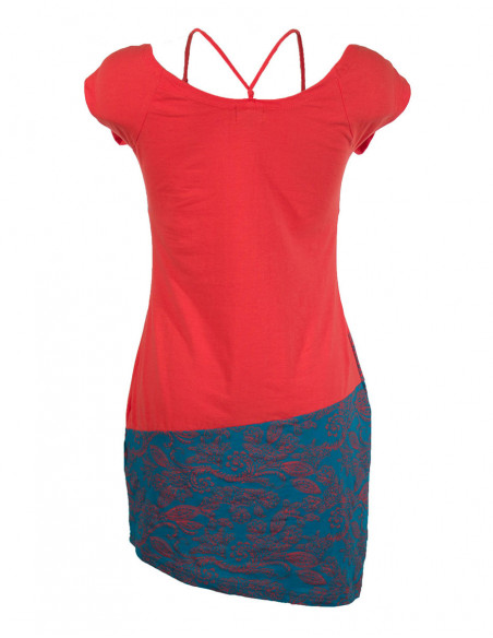 Knitted 97% cooton 3% elastane printed d