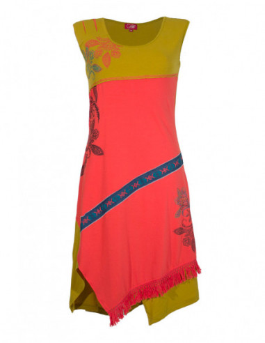 Knitted 97% cotton 3% elastane printed d