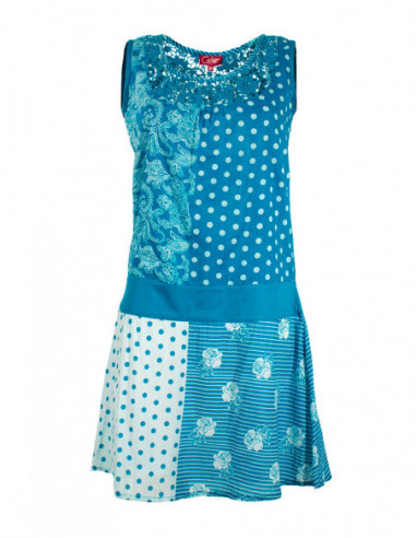 Robe courte elégante doublée