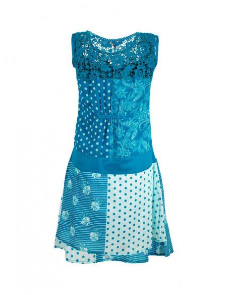 Robe courte elégante doublée