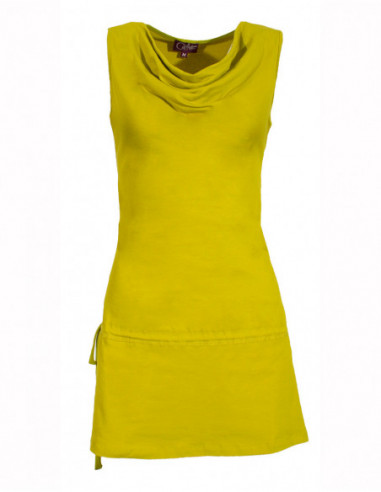 Robe courte unie