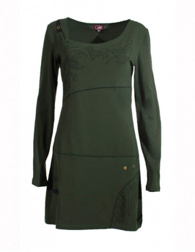 Knitted Dress 62% Polyester 35% Cotton 3