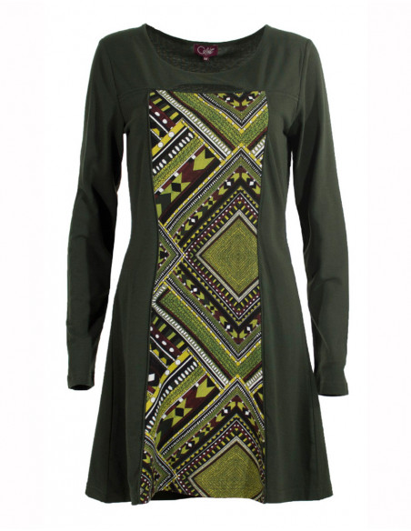 Knitted Dress 62% Polyester 35% Cotton 3