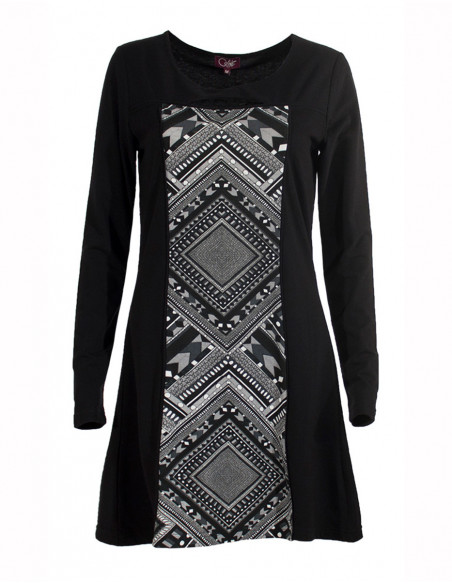 Knitted Dress 62% Polyester 35% Cotton 3