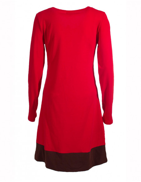 Knitted Dress 62% Polyester 35% Cotton 3