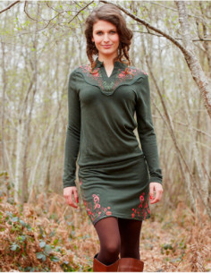 Knitted Dress 80% acrylic...