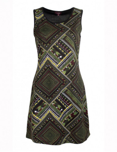 Knitted Dress 97% Polyester 3% Spandex