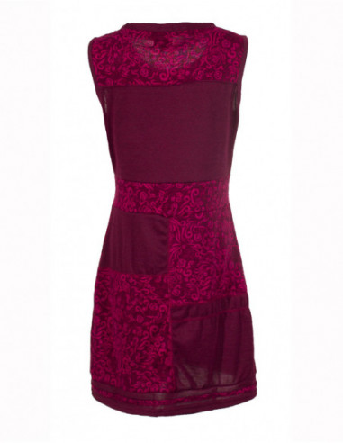 Robe courte sans manche
