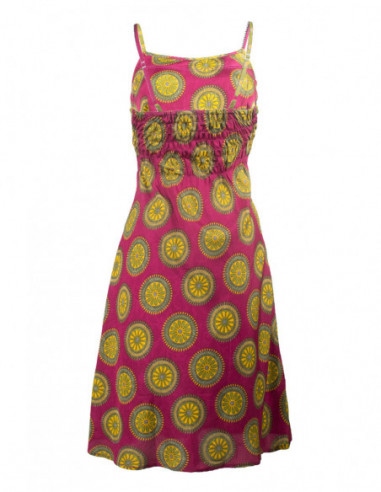 Short printed dress