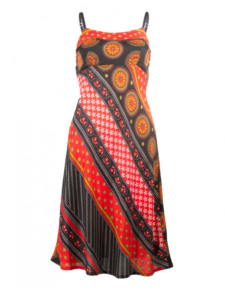 Robe originale baba cool africaine pour femme