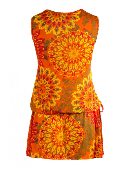 Short Dress Cowl Neck