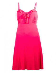 Robe légère d'été fluide pour femme unie basique 2