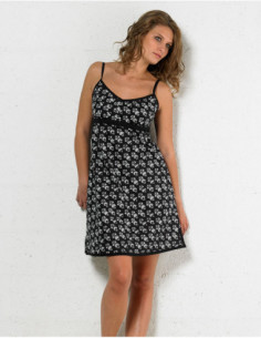 Baroque dress to tie