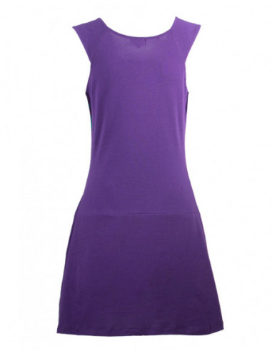 Cowl neck short dress