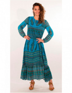 Long dress cotton bohoo style