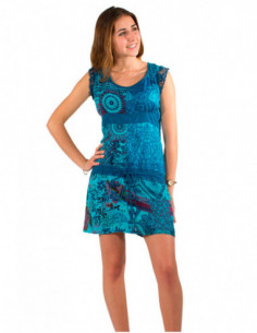 Printed cotton dress with... 2