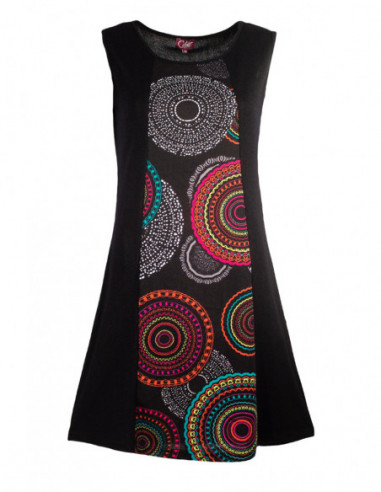 Robe maille sans manche