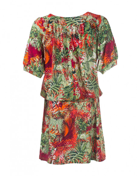 Puffy Short sleeves Dress