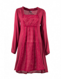 Robe bohème chic manches longues 2