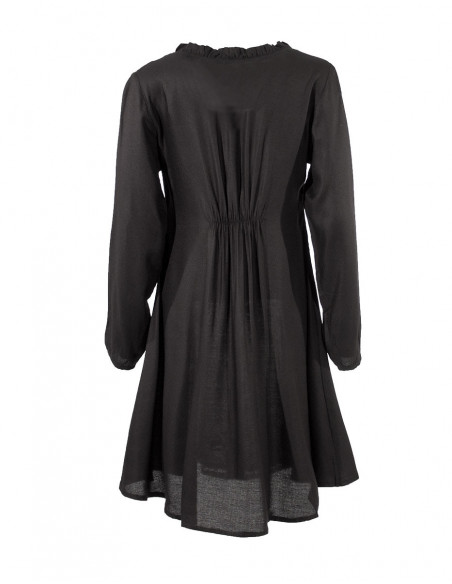 Bohemian dress with long sleeves