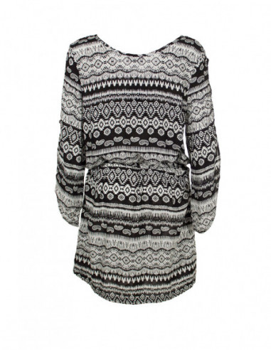 Black and White ethnic dress
