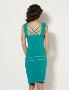 Robe été emeraude originale  2