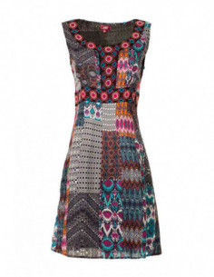 Embroidered and colorful dress 2