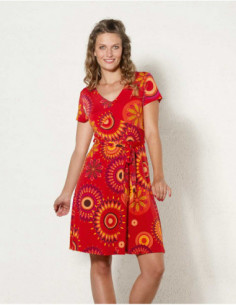 Colorful and romantic dress