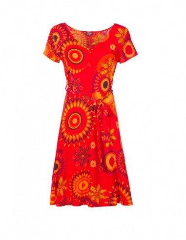 Colorful and romantic dress