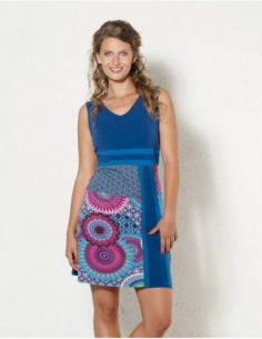 Two-tone dress with...