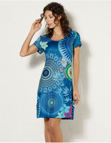 Look hippie chic colorée