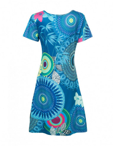 Look hippie chic colorée