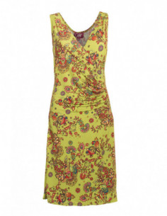 Look robe d'été portefeuille rouge 2