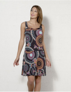 Short and colorful dress