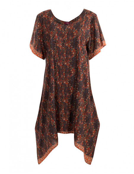 Robe ample imprimée