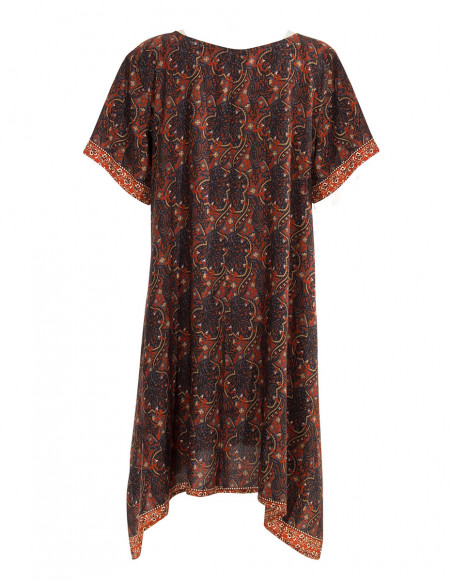 Robe ample imprimée