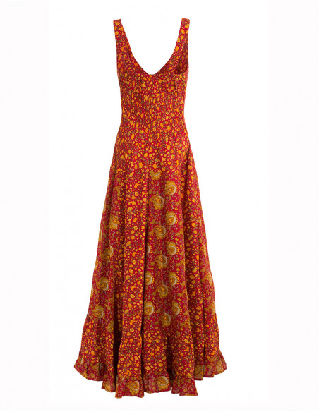 Indie chic long dress