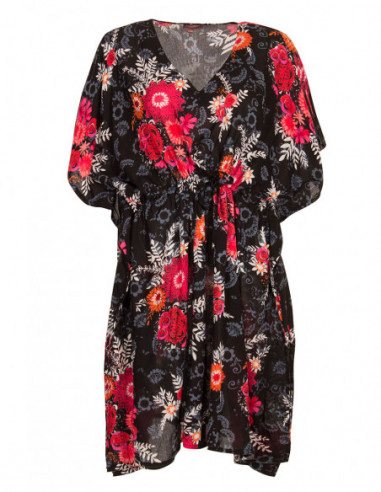 Robe de plage à fleurs 100% viscose