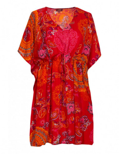 Robe poncho pur viscose
