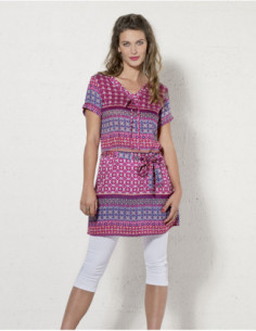 Colorful dress with small...