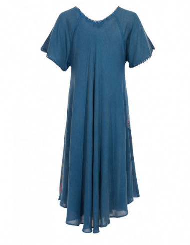 Blue ethnic dress