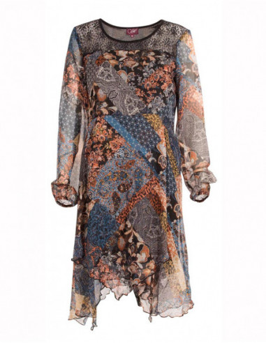Robe bohème mi-longue