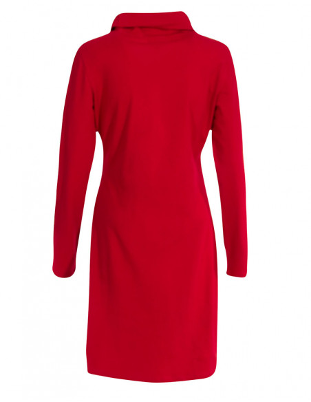 Colorful mandala long sleeves dress