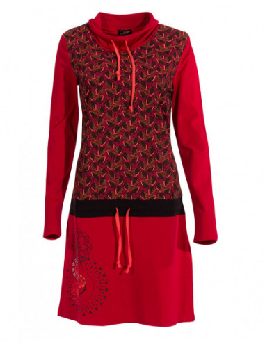 Robe hiver colorée