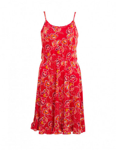 Ruffle dress and high waist